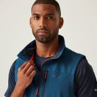 Regatta Arana B/W Férfi softshell mellény kék