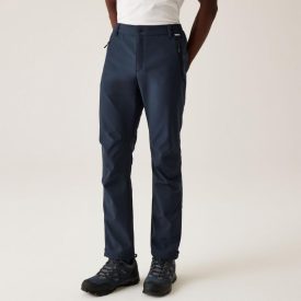   Regatta Geo Softshell II Férfi softshell nadrág hosszabb szárhossz kék