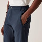 Regatta Geo Softshell II Férfi softshell nadrág hosszabb szárhossz kék