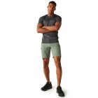 Regatta Xert StrShort III férfi technikai short zöld