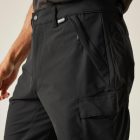 Regatta Questra Cargo Trs férfi technikai nadrág 10.000 mm fekete