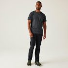 Regatta Highton Trs II Férfi túranadrág -2cm rövidebb szárhossz fekete