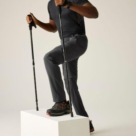   Regatta A-instTvlLtZ/OTrs Férfi lecipzározható túranadrág fekete