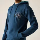 Regatta Cline Hoody Férfi kapucnis pulóver kék