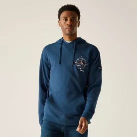 Regatta Cline Hoody Férfi kapucnis pulóver kék