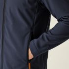 Regatta Dendrick Férfi softshell kabát kék