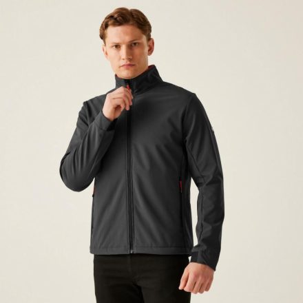 Regatta Dendrick Férfi softshell kabát szürke