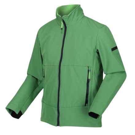 Regatta Dendrick Férfi softshell kabát zöld
