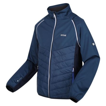 Regatta Steren Hybrid Férfi softshell kabát, mellény kék