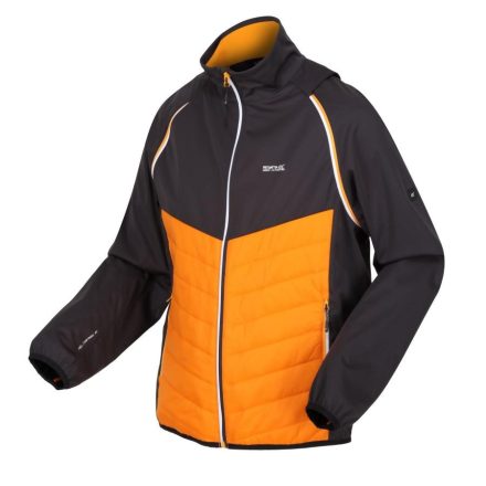 Regatta Steren Hybrid Férfi softshell kabát, mellény narancs