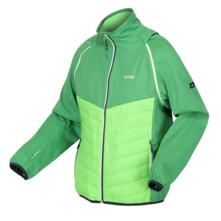 Regatta Steren Hybrid Férfi softshell kabát, mellény zöld