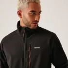 Regatta Moutdale Férfi softshell kabát 10.000 mm vízálló fekete