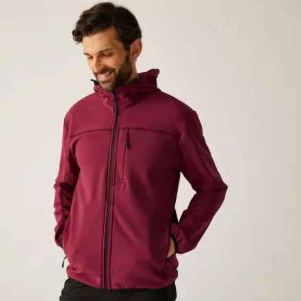 Regatta Ossek Férfi softshell  bordó