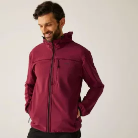 Regatta Ossek Férfi softshell  bordó