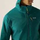 Regatta Arana Férfi softshell kabát zöld