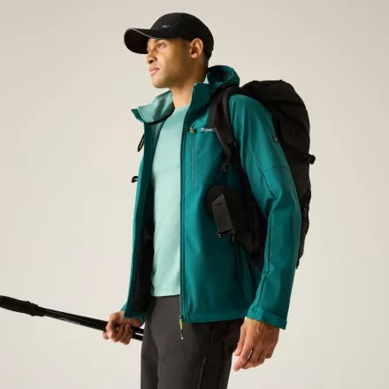 Regatta Arana Férfi softshell kabát zöld