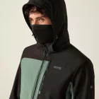 Regatta Hewitts Férfi softshell kabát zöld