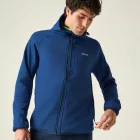 Regatta Ossek Férfi softshell kabát kék