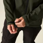 Regatta Denvo Férfi softshell kabát zöld