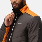 Regatta Halton VII Férfi steppelt kabát szürke