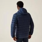 Regatta Hooded Marizion Férfi steppelt kabát kék