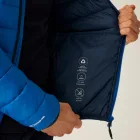 Regatta Hooded Marizion Férfi steppelt kabát kék