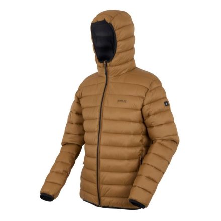 Regatta Hooded Marizion Férfi steppelt kabát barna