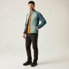 Regatta Clumber IV Hybrid Férfi hybrid felső zöld