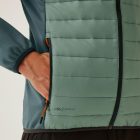 Regatta Clumber IV Hybrid Férfi hybrid felső zöld