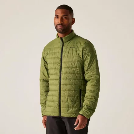 Regatta Hillpack II Férfi steppelt kabát zöld