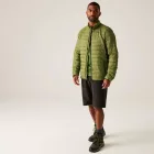 Regatta Hillpack II Férfi steppelt kabát zöld