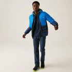 Regatta HoodedLeedreHybrd Férfi steppelt kabát kék