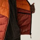 Regatta Hooded Dalent Férfi steppelt kabát narancs