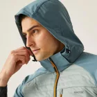 Regatta Pro Hybrid II Férfi softshell kabát kék