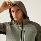Regatta Pro Hybrid II Férfi softshell kabát zöld