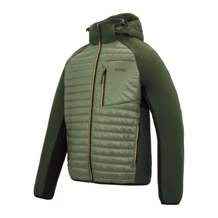 Regatta Pro Hybrid II Férfi softshell kabát zöld