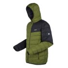 Regatta HoodedHillpackIII Férfi könnyû steppelt kabát zöld