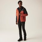 Regatta HoodedHillpackIII Férfi könnyû steppelt kabát barna