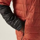 Regatta HoodedHillpackIII Férfi könnyû steppelt kabát barna