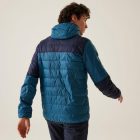 Regatta HoodedHillpackIII Férfi könnyû steppelt kabát kék