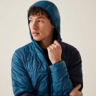 Regatta HoodedHillpackIII Férfi könnyû steppelt kabát kék