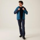 Regatta HoodedHillpackIII Férfi könnyû steppelt kabát kék