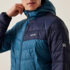 Regatta HoodedHillpackIII Férfi könnyû steppelt kabát kék