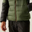 Regatta Hooded Dalent Férfi  bélelt kabát fekete