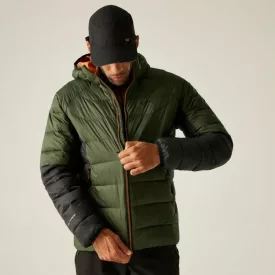 Regatta Hooded Dalent Férfi  bélelt kabát fekete