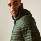 Regatta Rigain Férfi vékony steppelt kabát zöld
