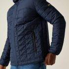 Regatta Haire Férfi steppelt télikabát kék