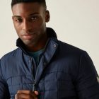 Regatta Haire Férfi steppelt télikabát kék