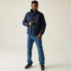 Regatta Haire Férfi steppelt télikabát kék