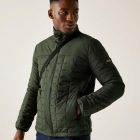 Regatta Haire Férfi steppelt télikabát zöld